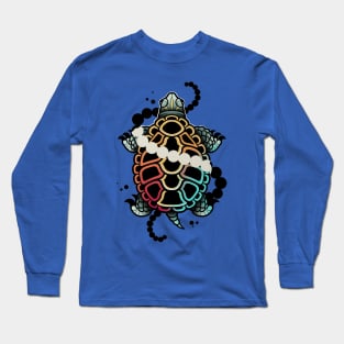 rainbow turtle Long Sleeve T-Shirt